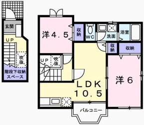 サニー・ミキＡの物件間取画像